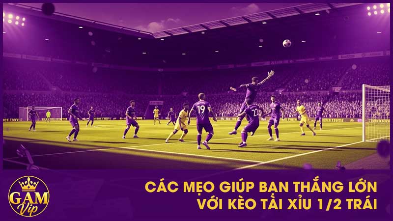 Kèo Tài Xỉu 0.5 (1/2 Trái) Là Gì? Chỉ 1 Bàn Thắng Là Đủ 4 Các mẹo giúp bạn thắng lớn với kèo tài xỉu 1/2 trái